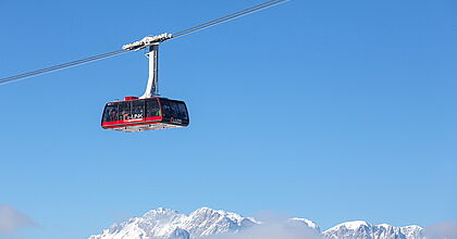 Die neue Gondel in Kleinarl in der Sportwelt Ski Amade.