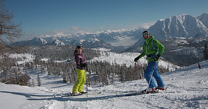 Skireise mit hoefer sport und reisen nach Bad Mitterndorf an die Tauplitzalm in Österreich.
