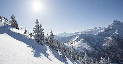 Landschaft im Skiurlaub im Grossglockner Resort in Österreich mit Hoefer Sport und Reisen.