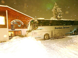 Skireisen mit hoefer sport und reisen am Forellenhof an die Gerlitzen Alpe in Österreich. Busanreise