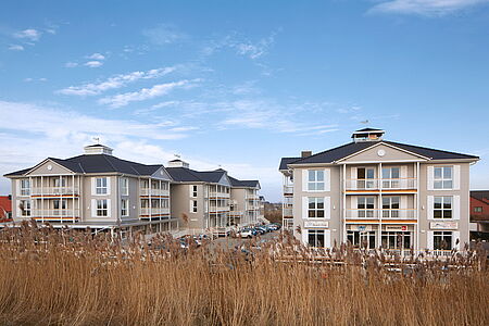 Aussenansicht von der Fitnessreise in st. Peter Ording im Beach Motel
