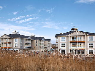 Aussenansicht von der Fitnessreise in st. Peter Ording im Beach Motel
