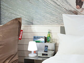 Zimmer Nr.2 auf der Fitnessreise in st. Peter Ording im Beach Motel