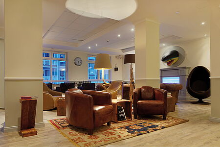 Aufenthaltsraum bei der Fitnessreise in st. Peter Ording im Beach Motel