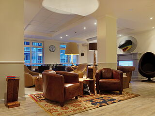 Aufenthaltsraum bei der Fitnessreise in st. Peter Ording im Beach Motel