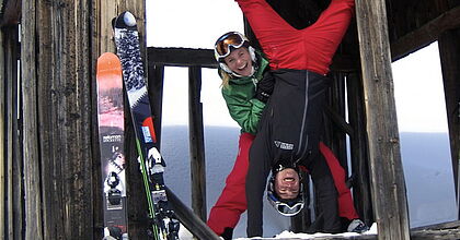 Silvesterreise in Österreich im Grossglockner Resort mit Hoefer Sport und Reisen über Neujahr. Verrücktes Pärchen