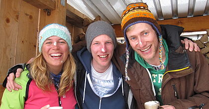 Skireise nach Mellau-Damuels am Vorarlberg in Österreich. Team Hoefer