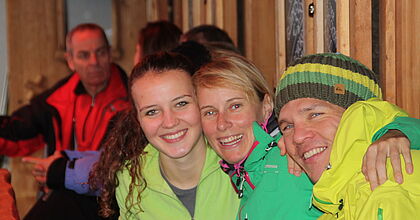 Skireise nach Mellau-Damuels am Vorarlberg in Österreich. Team Hoefer