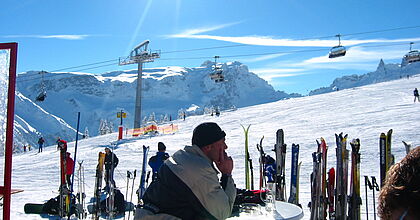 Die Silvesterreisen mit hoefer sport und reisen nach bad gastein in Österreich. Skipanorama