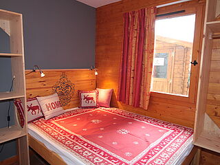 Die Skireise nach Trois Vallées in Frankreich. 2er-Zimmer Nr. 3 im Ferienclub Tros Vallées.