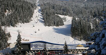 Skireise nach Kleinarl in Österreich. Skipisten