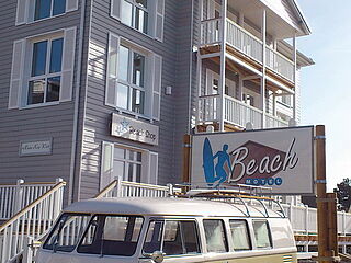 Camping bei der Fitnessreise in st. Peter Ording im Beach Motel