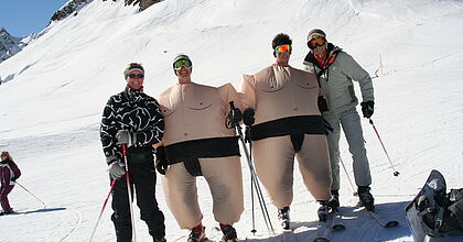 Skireise Frankreich Trois Vallees Le Bettaix. Skispaß