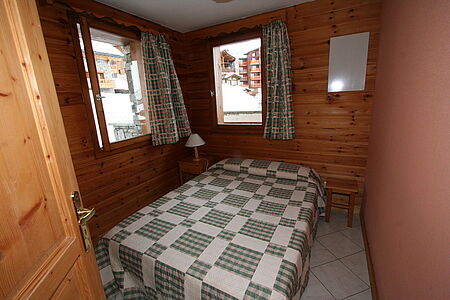 Zimmer in der Hausgalerie vom Chalet le Crystal in La Rosiere in Frankreich.