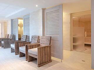 Aufenthaltsraum bei der Fitnessreise in st. Peter Ording im Beach Motel
