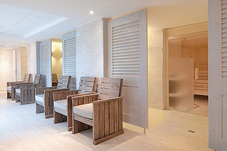 Aufenthaltsraum bei der Fitnessreise in st. Peter Ording im Beach Motel